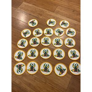 Vintage Shriners Fraternal Organization  Shriner's Clowns Sew On Patch Lot of 23